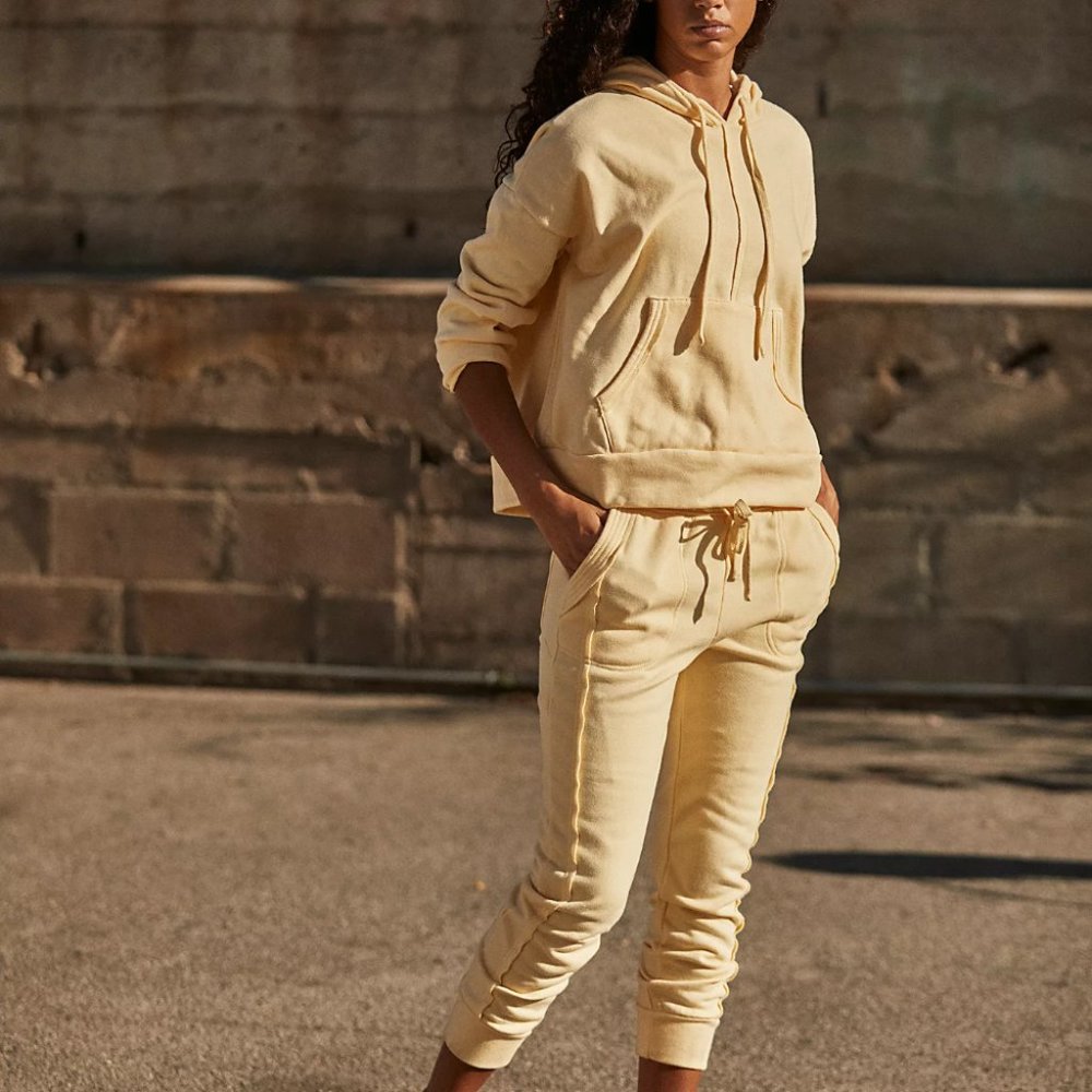 Free People Work It Out Sweatshirt & Jogger Set